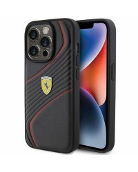 Ferrari Twist Metal Logo Back Case Защитный Чехол для Apple iPhone 15 Pro