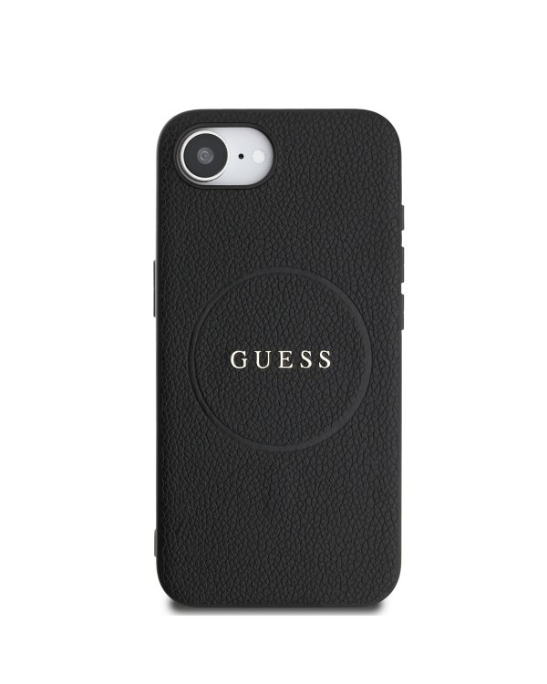 Guess PU Grained Classic Logo MagSafe Case Чехол для Apple iPhone 16e