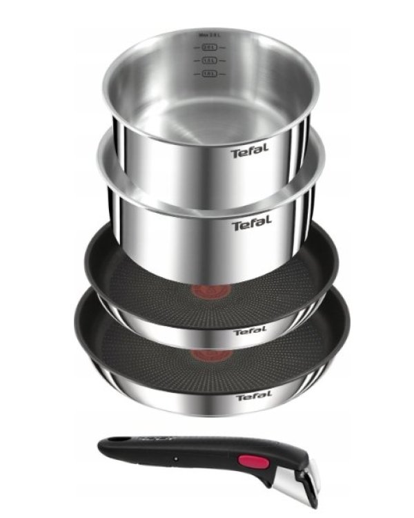 Tefal Ingenio Emotion Набор кастрюль и сковородок из 5 Предметов