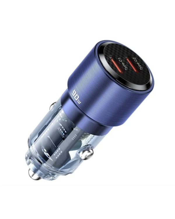 Qualo QTLS-AC-A-90 Зарядное устройство для автомобиля 2x USB-C / 90 Вт