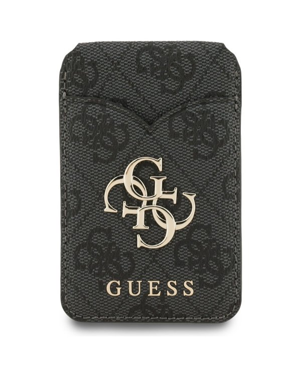 Guess MagSafe Кошелёк с Зеркалом и Подставкой 4G Чёрный