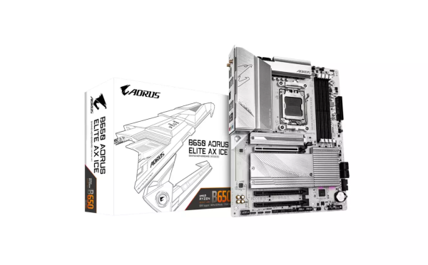 Gigabyte B650 A Elite AX ICE 1.1 Материнская плата AMD AM5 / B650 / DDR5 / 4×DIMM / ATX