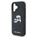 Karl Lagerfeld Monogram Karl&Chaoupette Head Pin Защитный Чехол для Apple iPhone 16 Plus