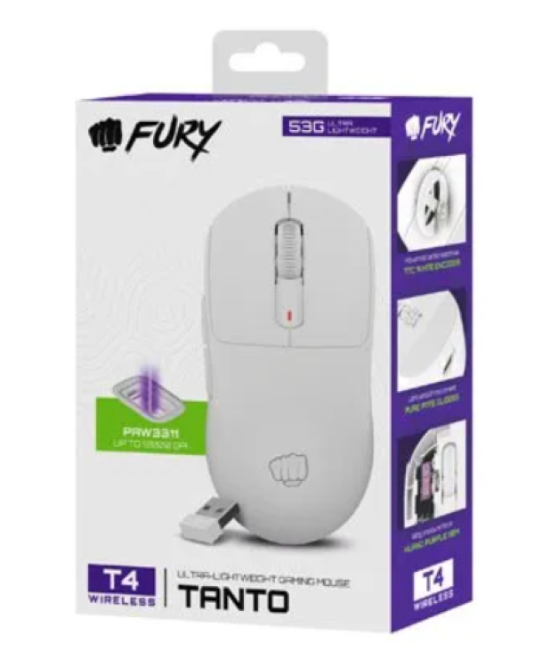 Fury Tanto T4 Gaming Беспроводная Mышь