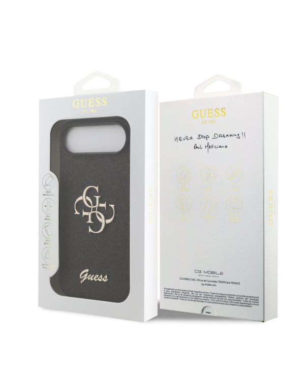 Дополнительное изображение книги «Guess PU Fixed Glitter 4G Metal Logo Case Чехол для Apple iPhone 17 Air»