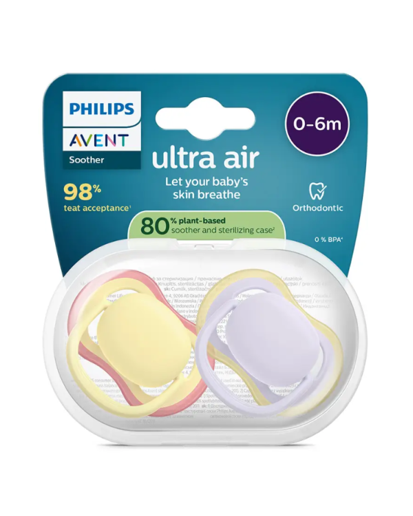 Philips Avent Ultra Air Соска 0-6M / 2 шт.