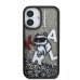 Karl Lagerfeld Liquid Glitter Scattered Choupette Case Чехол для Apple iPhone 16