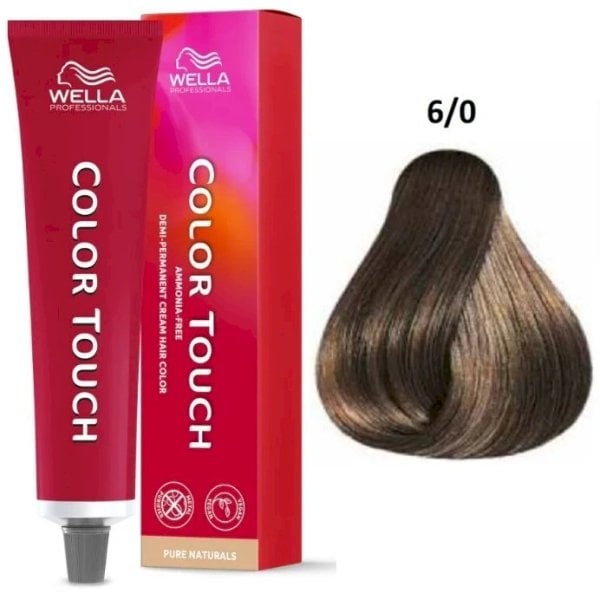 Wella Professionals Color Touch Pure Naturals Краска Для Волос 6/0 60 ml