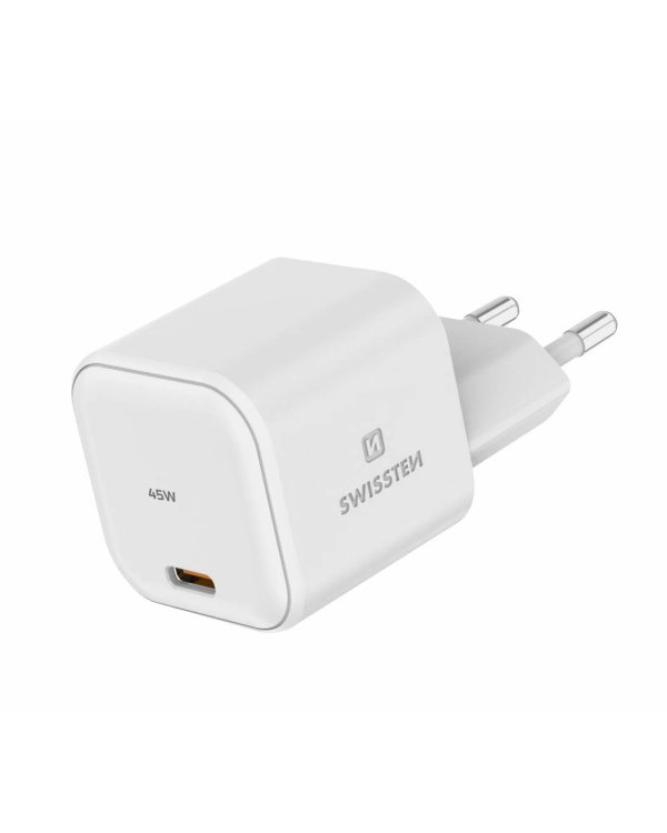 Swissten GaN Travel Charger Адаптер USB-C 45W