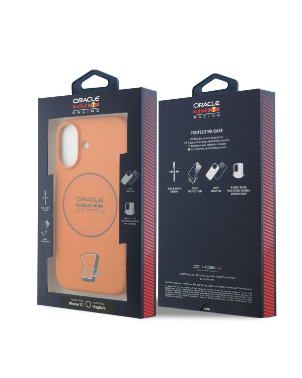 Red Bull Silicone Blue Ring MagSafe Case Чехол для Apple iPhone 17