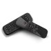 RoGer M8 Universal Remote control Универсальный пульт дистанционного управления с беспроводной клавиатурой для TV 2.4G USB-ресивер TV W1 черный