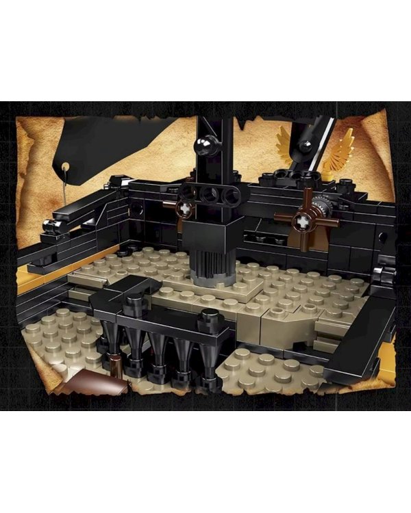 RoGer Пиратский Корабль Конструктор Black Pearl 3180шт