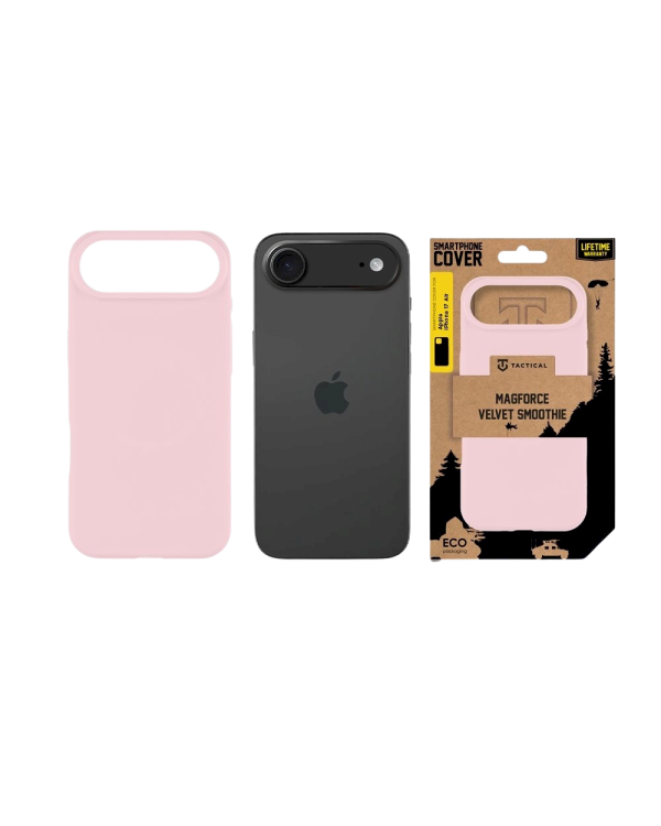 Tactical MagForce Velvet Smoothie Cover Защитный чехол для Apple iPhone Air / розовый