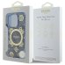 Guess IML Peony On 4G Background MagSafe Защитный Чехол для Apple iPhone 16 Pro Max