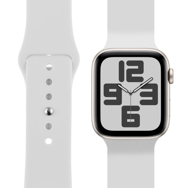 OBAL:ME Silicone Strap Ремешок для часов Apple Watch 38-41mm S-M / белый