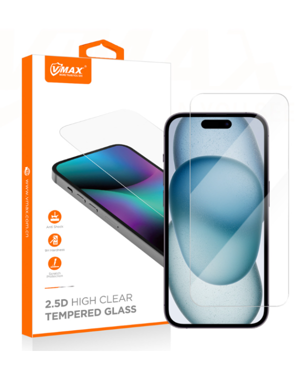 Vmax Normal Clear 2.5 Tempered Glass Защитное Стекло для Samsung Galaxy A15