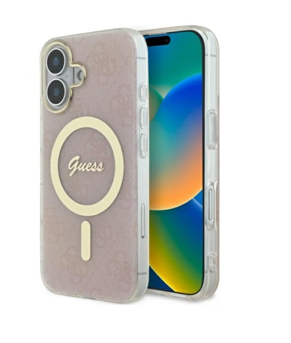 Guess IML 4G MagSafe Защитный Чехол для Apple iPhone 16