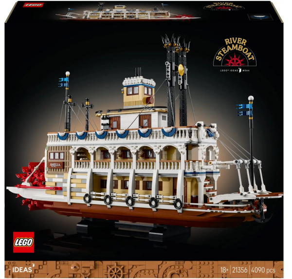 LEGO IDEAS 21356 River Steamboat Конструктор