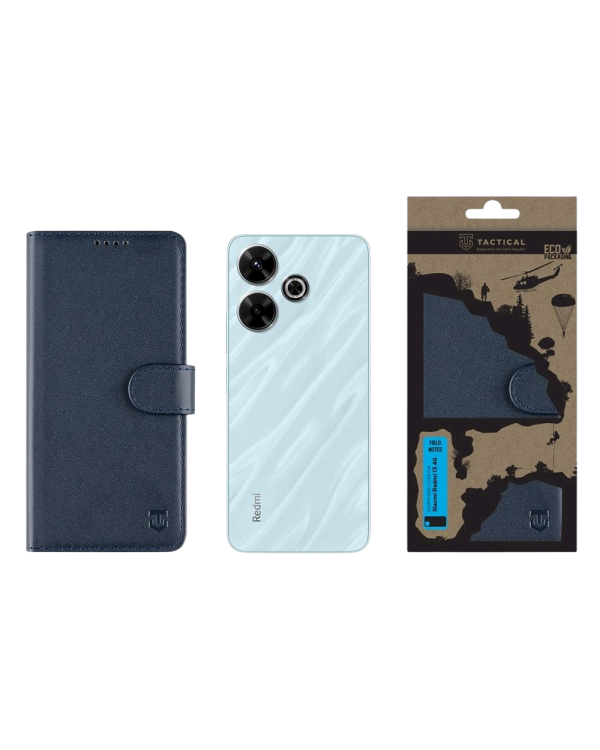 Tactical Field Notes Защитный чехол для Xiaomi Redmi 13 4G / синий
