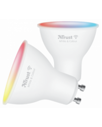 Trust WiFi LED Spot GU10 Белая и цветная (двойная упаковка) светодиодная лампа