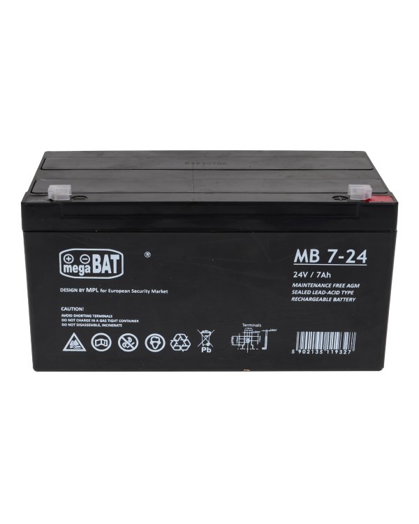 megaBAT MB 7-24 Аккумулятор 24V / 7Ah