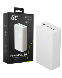 GreenCell PowerPlay 30 Повер Банк 30000mAh / 22.5W