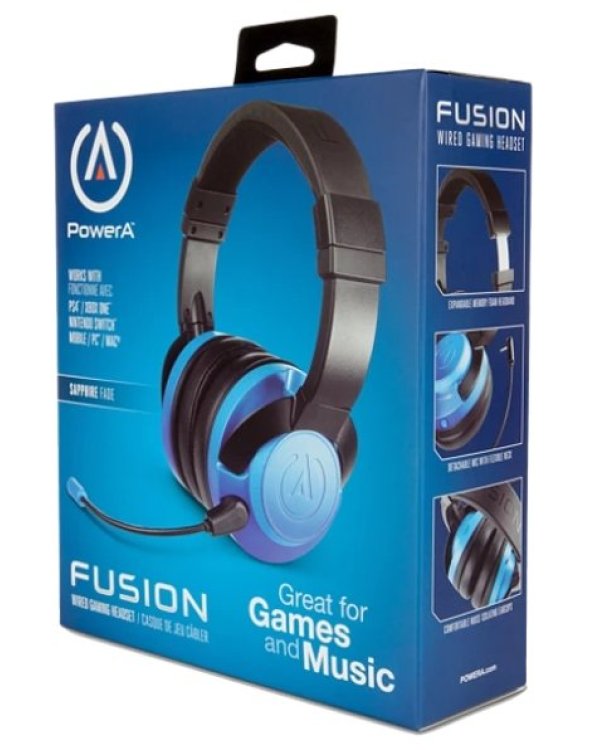 PowerA FUSION On-Ear Проводные наушники с микрофоном
