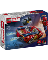 LEGO 11666257 Super Heroes Marvel Spider-Man Car vs Venomized Wolverine Конструктор