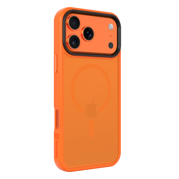 Обложка книги «Tactical MagForce Hyperstealth Cover Защитный чехол для iPhone 17 Pro Max / оранжевый»
