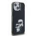 Karl Lagerfeld IML Aquarelle Karl and Choupette Защитный чехол для iPhone 15 / чёрный