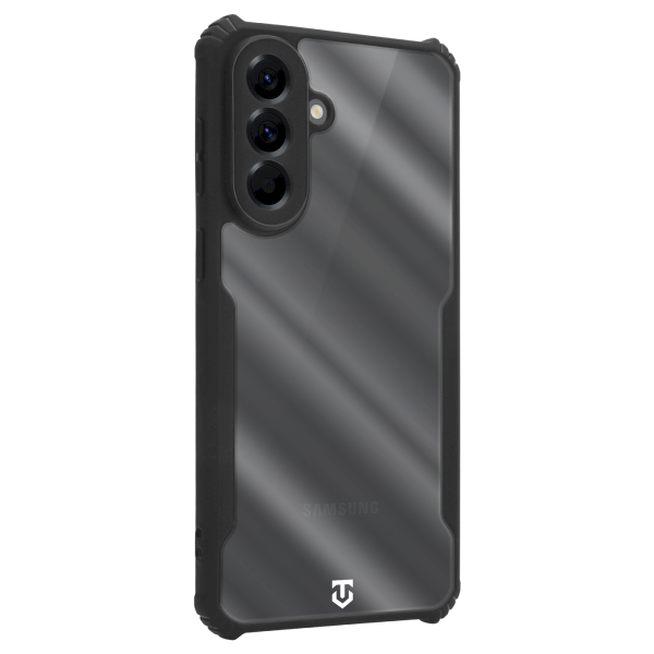 Tactical Quantum Stealth Cover Защитный чехол для Samsung Galaxy A57 / прозрачный/чёрный