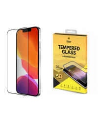 Mocco Full Glue Signature Edition Tempered Glass Защитное стекло для Apple iPhone 13 / 13 Pro Черное