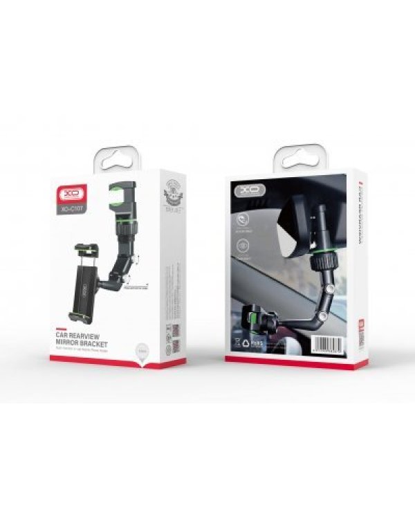 XO C107 Автомобильный держатель для телефона с креплением на зеркало заднего вида