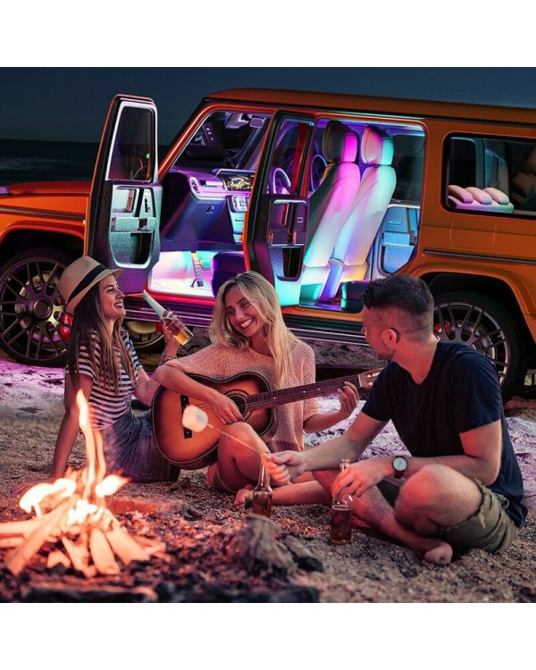 Govee RGBIC Interior Car Lights Интеллектуальный линейный светильник Bluetooth