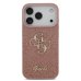 Обложка книги «Guess PU Fixed Glitter 4G Metal Logo Case Чехол для Apple iPhone 17 Pro»