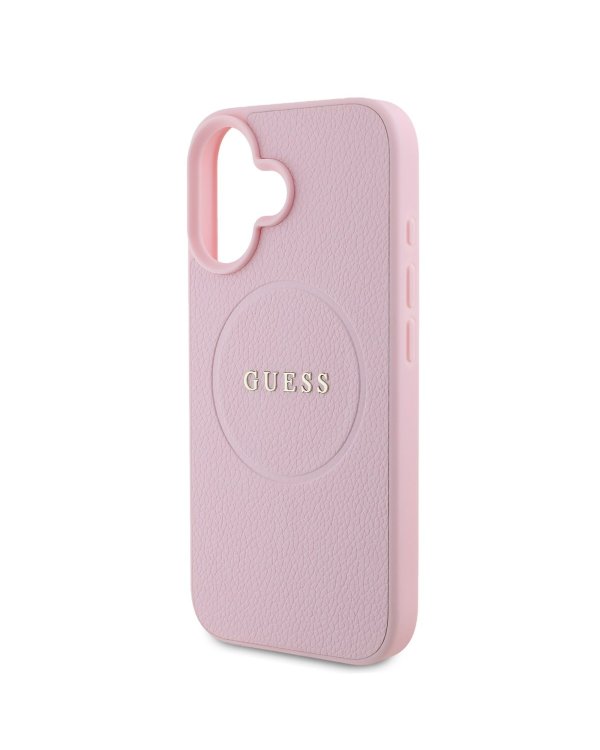 Guess PU Grained Classic Logo MagSafe Case Чехол для Apple iPhone 16