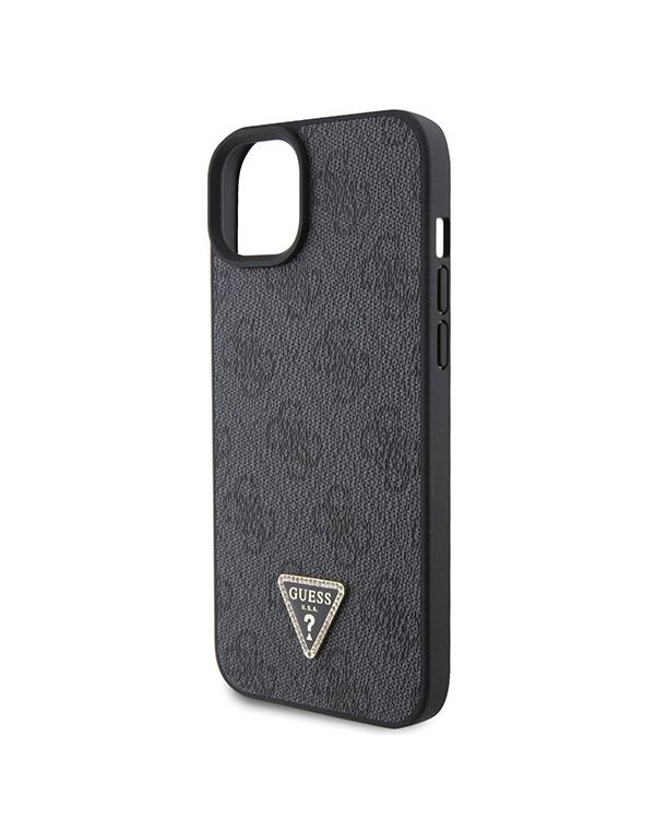 Guess Leather 4G Diamond Triangle Back Case Защитный Чехол для Apple iPhone 15