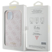 Guess PU 4G Metal Logo Case Защитный Чехол для Apple iPhone 15