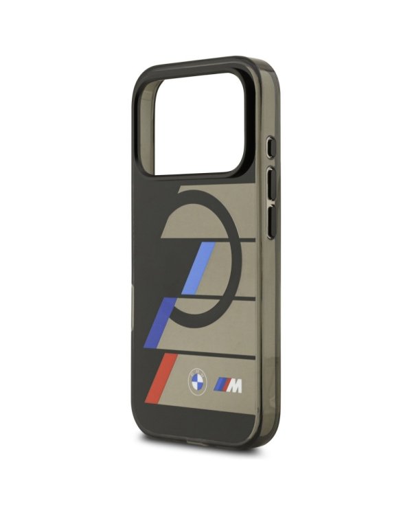BMW M IML Metal Buttons Tricolor Lines MagSafe Case Защитный Чехол для Apple iPhone 17 Pro