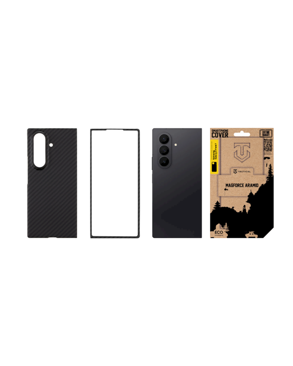 Tactical MagForce Aramid Cover Защитный чехол для Samsung Galaxy Z Fold 7 / чёрный