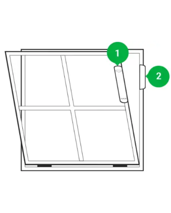 Ajax DoorProtect Plus Датчик открытия двери / окна