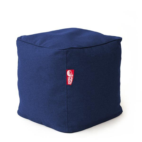 Mocco Pupu Maiss Пуф CUBE COZY 40x40x40 см из мебельная ткань Cиный