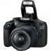 Canon EOS 2000D BK 18-55 IS II EU26 Однообъективный зеркальный фотоаппарат с объективом