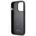 BMW Коллекция M BMHCP13XTRTBK Back Case Кожанный Чехол для телефона Apple iPhone 13 Pro Max Черный