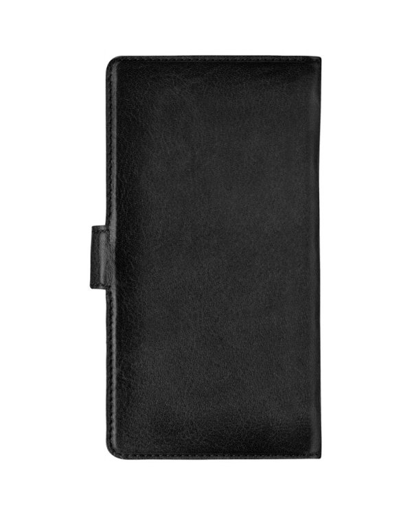 Bugatti L Кожанный Чехол - Кошелек для Универсальных Устройств 5.1-6'' (7.5 х 15.5 cm) Черный