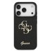 Обложка книги «Guess PU Fixed Glitter 4G Metal Logo Case Чехол для Apple iPhone 17 Pro»