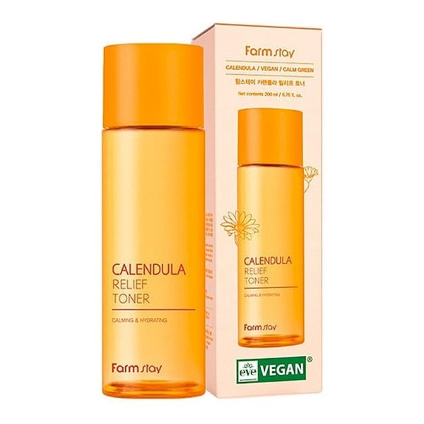 FarmStay Calendula Relief Toner 200 ml Тонер для лица