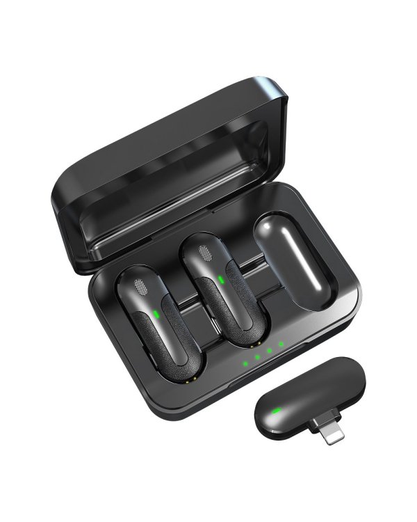 Devia Kintone 2in1 Lightning беспроводной микрофон для смартфона