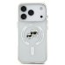 Karl Lagerfeld IML K&CH Heads Metal Frame MagSafe Case Защитный чехол для iPhone 17 Pro / прозрачный
