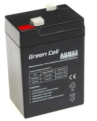 Green Cell AGM02 UPS Аккумулятор 6V / 4.5Ah